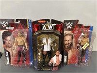 $51Retail- Lot of 3 WWE Action Figures