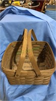 1984 double handle longaberger basket, A 12 x 12