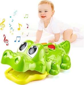 NEW Crocodile Musical Crawling Toy