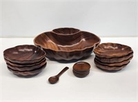 Wooden Salad Set