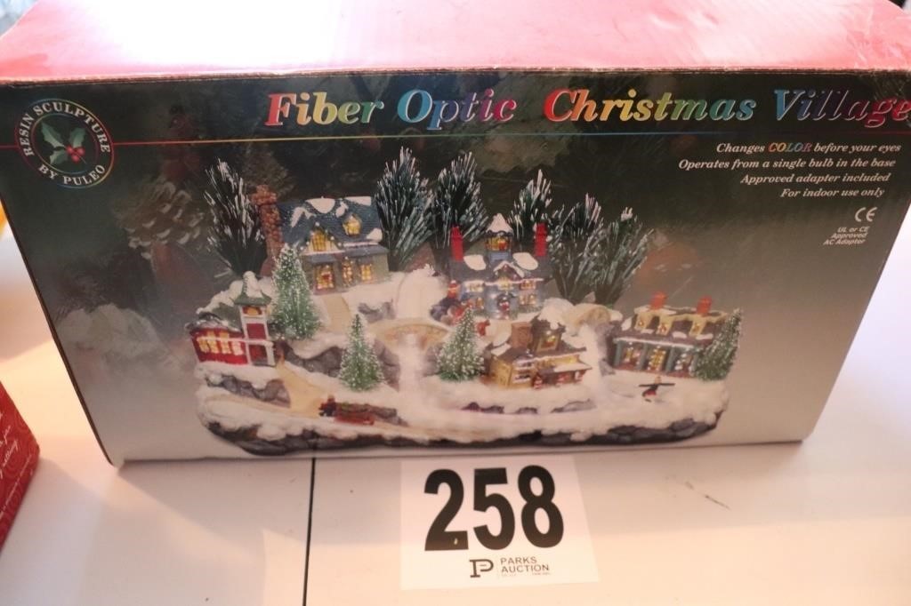 Fiber Optic Christmas Village(R3)