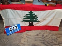 Vintage Lebanon flag