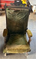 Antique Padded Wood Rocker Project