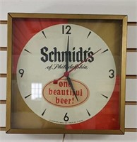 Schmidts of Philedelphia Clock