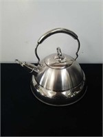 Stainless steel culinary Essentials teapot with