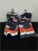 NFL cold weather scarf and glove set Chicago