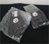NFL warm up gloves Pittsburgh Steelers two pairs
