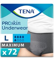 TENA Incontinence Underwear for Men, 4Pk Of 18