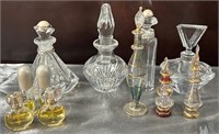 J - LOT OF COLLECTIBLE PERFUME BOTTLES (L126)