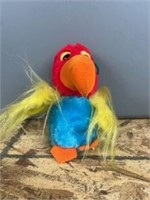 Vintage love bird plush