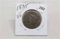 1835 VG Large Cent