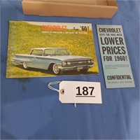 1960 Chevy Sales Literature