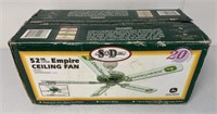 John Deere 52in Empire Ceiling Fan in Box