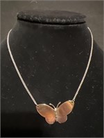 Vintage Avon Butterfly Necklace