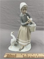 Lladro Figurine Girls & Ducks