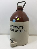 Vintage Whiteway’s Devon Cider Stoneware Jug