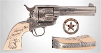 Texas Ranger Jack Dean's Colt SAA & Captain Badge
