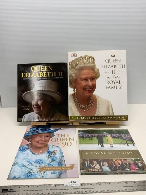 Lot of Queen Elizabeth Books- 1 Sealed