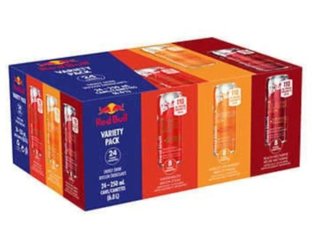 24-Pk Red Bull Variety Pack, 250ml