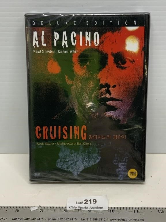 Sealed! Al Pacino Cruising DVD