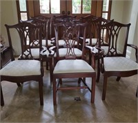 Dining Chairs, Set of Nine