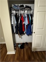 Closet Full Of Young Men's Clothing