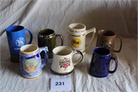 MISC. MUGS BOX LOT