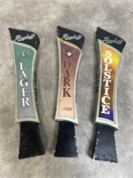 Berghoff beer tap handles, set of 3