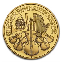 Austria 1 Oz Gold Philharmonic Bu (random Year)