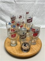 Schlitz glassware lot