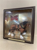 Budweiser famous Clydesdale beer display