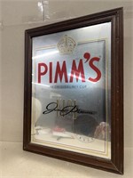 Extremely rare PIMMS advertising liquor sign