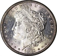 1881-S MORGAN DOLLAR - CHOICE UNCIRCULATED