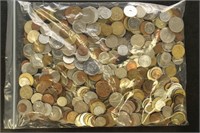 Worldwide Coins 5 pounds variety mix with many cou