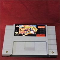Street Fighter II Turbo SNES Game Cartridge