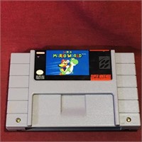 Super Mario World SNES Game Cartridge