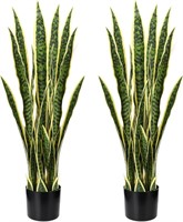 3.17 Ft Artificial Snake Plant 38inch