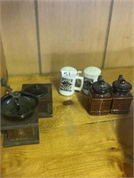 3 sets of Salt and Pepper Shakers