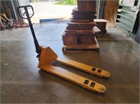 E-Z-V Pallet Jack, 5,500 Lb Capacity