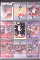 Michael Jordan 12 Card lot including 1 fan made ba