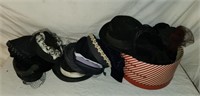 Vintage Women's Hats & Hat Box