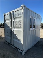 (Y) 9’ Office Container, 86’5"Wx96”H