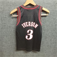 Allen Iverson,Champion,Sixers Jersey, Size S 8