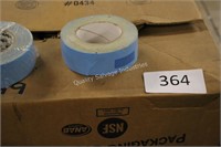 box of blue duct tape