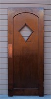 Vintage Wooden Kitchen / Pantry Swing Door