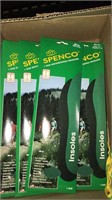 Nine packages of Spenco insoles, all new and all
