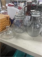 3 PC GLASSWARE