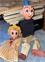 Vintage Hand Puppet & Marionette Lot