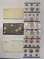 (3) US Mint Proof Sets - 1980 - 1985 - 1981