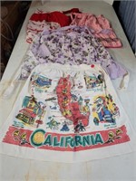 4 Aprons, California etc